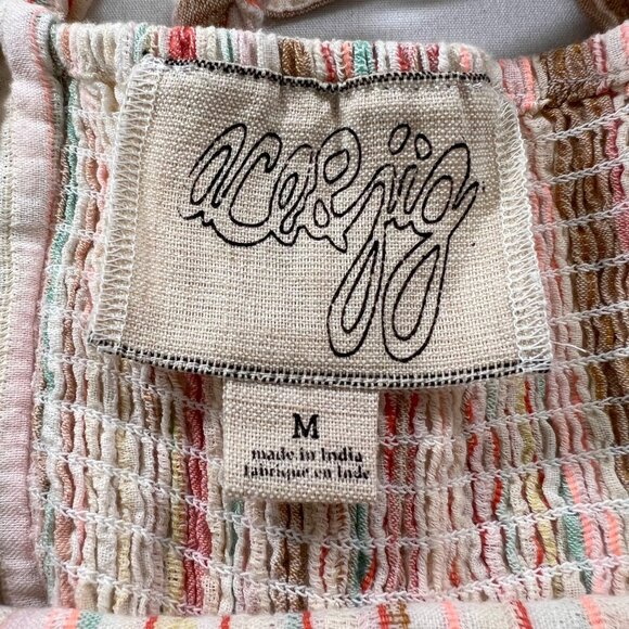 Ace & Jig Kennedy Striped Midi Dress in Ray Size Medium - Picture 7 of 11